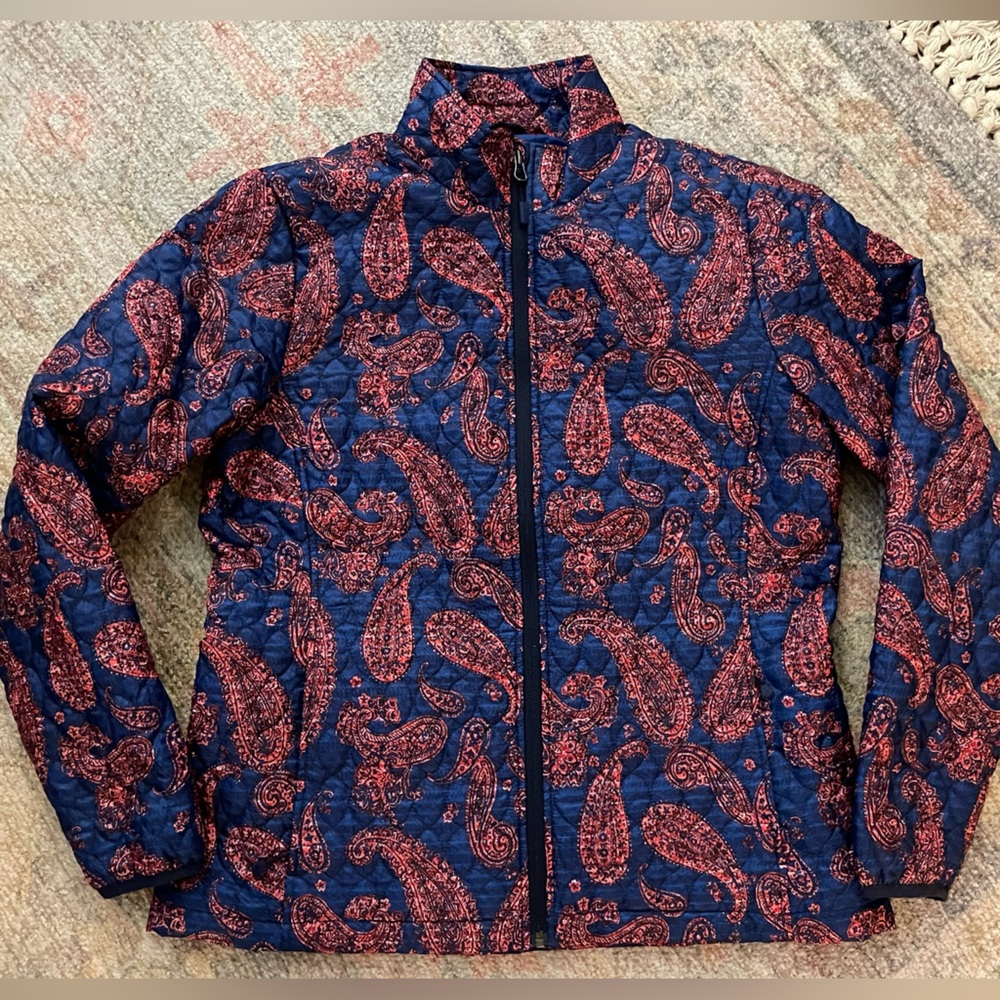 Land’s End Paisley Print Jacket